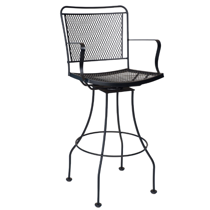 Woodard Constantine Swivel Bar Stool - 130068