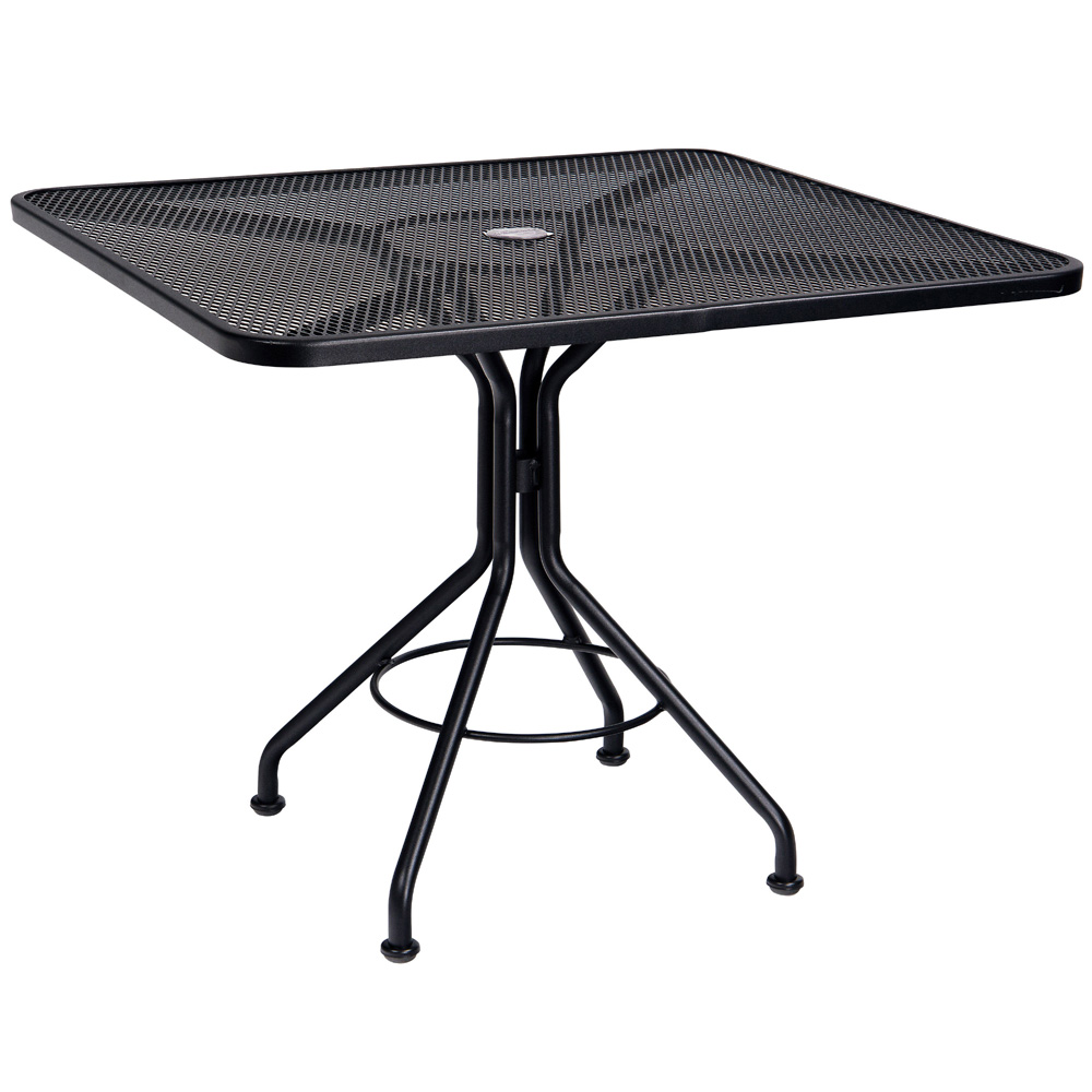 Woodard 36 Inch Square Contract Plus Bistro Umbrella Table - 280029