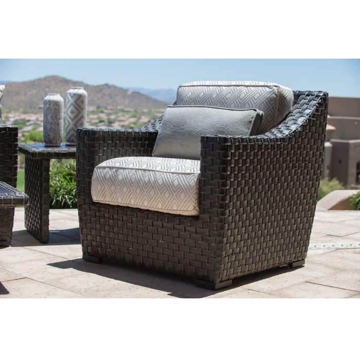 Woodard Cooper Wicker Lounge Chair