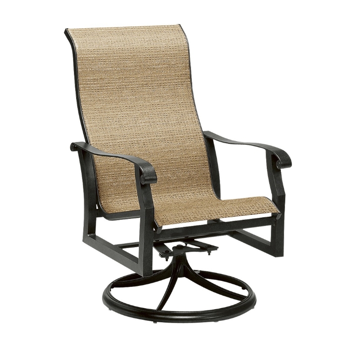 Cortland Sling 5 Piece Swivel Rocker Dining Set - WD-CORTLANDSLING-SET4