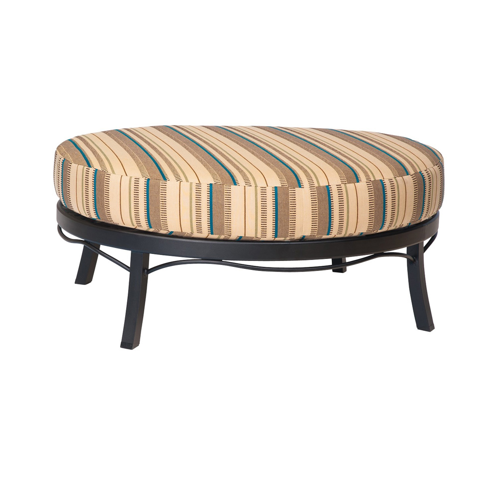 Woodard Cortland Oval Ottoman - 650786