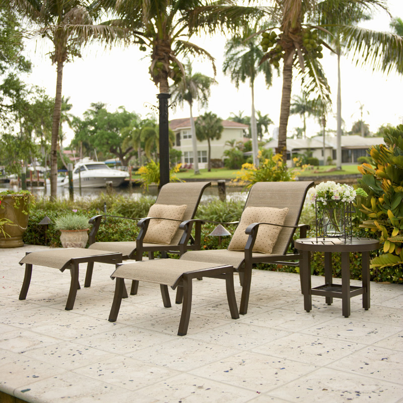 Woodard Cortland Sling Lounge Chair Set - WD-CORTLANDSLING-SET1