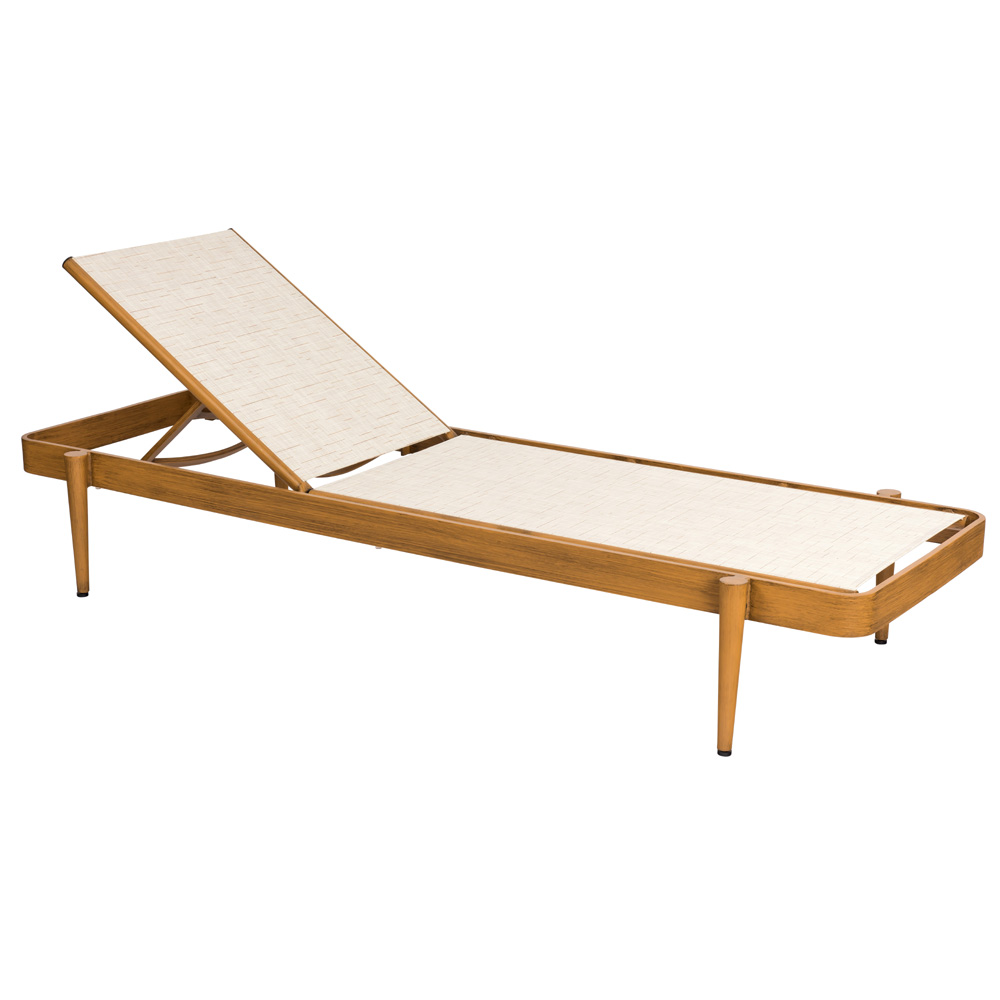 Woodard Daytona Sling Chaise Lounge - Stacking - 120470