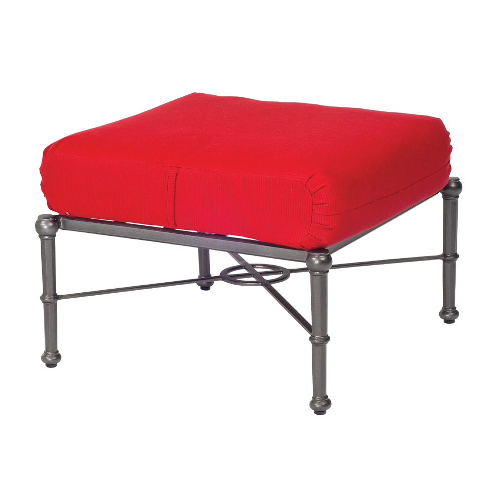 Woodard Delphi Cushion Ottoman - 850486