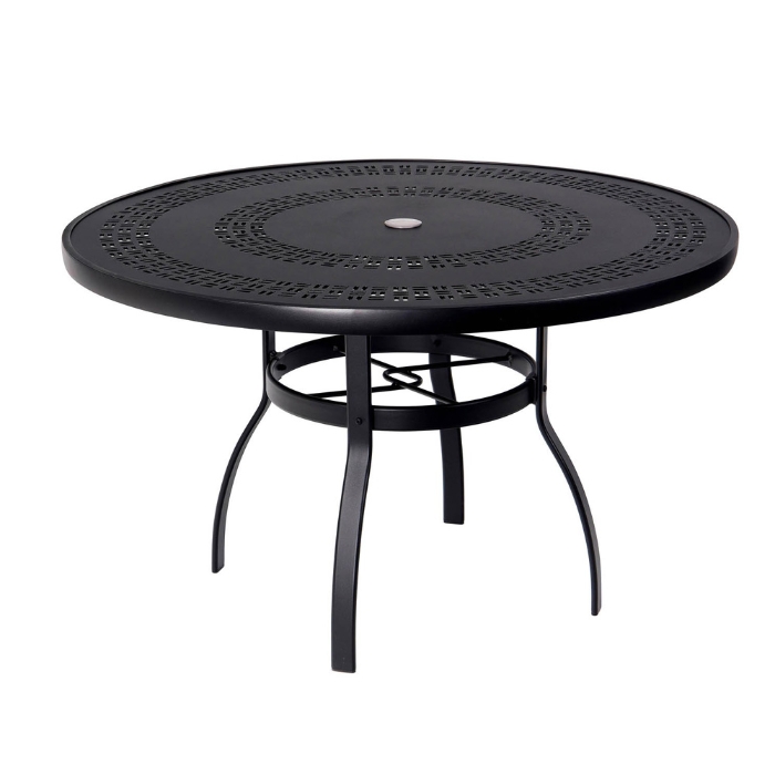 Cortland Padded Sling Round Dining Set for 4 - WD-CORTLAND-SET9