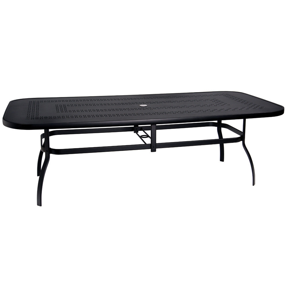 Woodard Deluxe Trellis Top Rectangle Dining Table - 820190A
