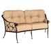 Derby Wrought Iron Crescent Love Seat