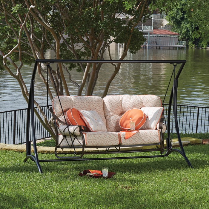 Woodard Derby Outdoor Swing and Stand Set - WD-DERBY-SET3