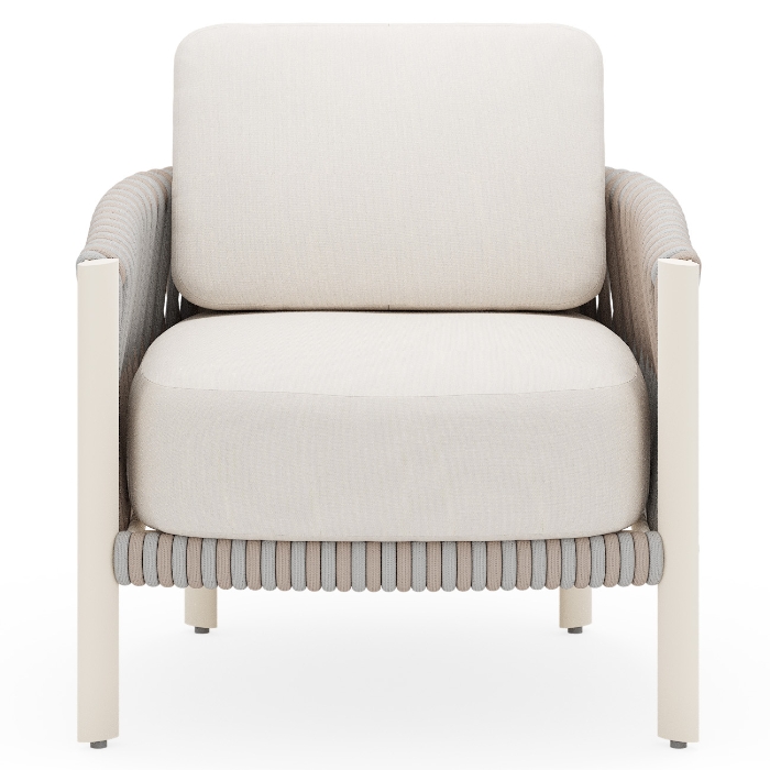 Eve Lounge Chair oyster front