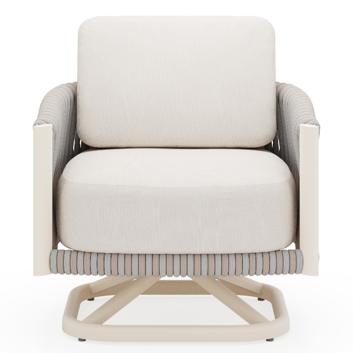 Eve Swivel Lounge Chair front