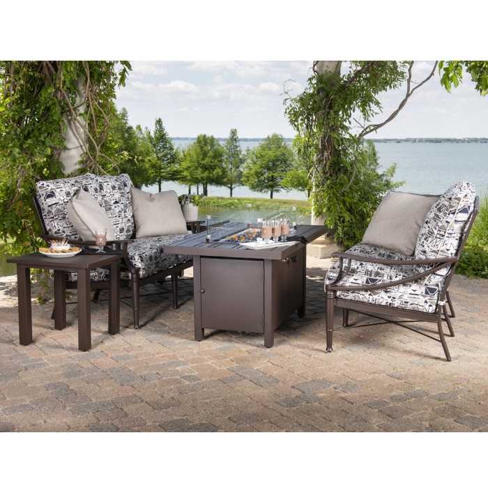aluminum propane fire table