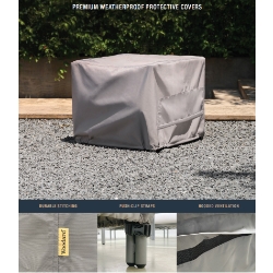 Woodard Lounge Chair Protective Cover - Medium - CVR-LG2