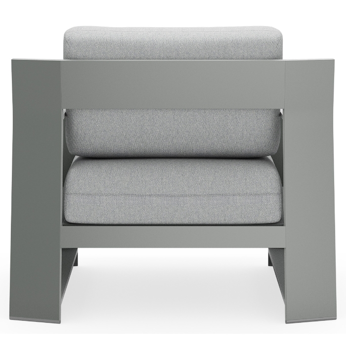 Woodard Gather Lounge Chair back view