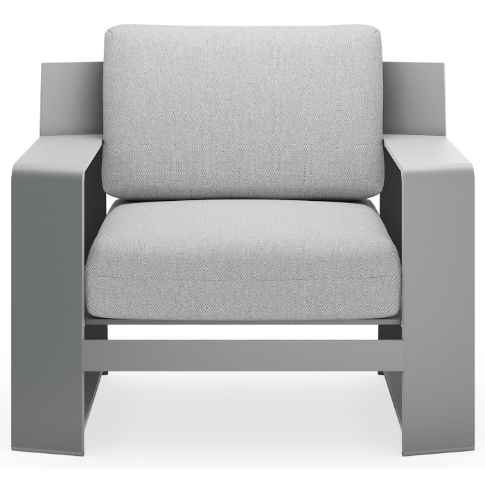 Woodard Gather Lounge Chair front view
