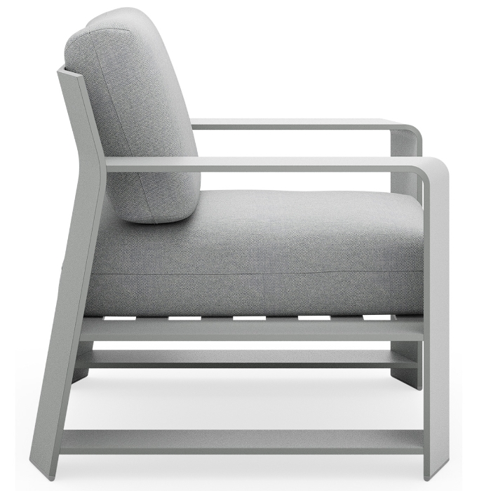 Woodard Gather Lounge Chair side view
