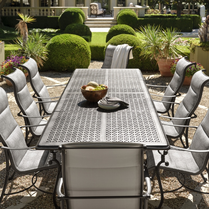 Hampton Cast Aluminum 90-127" Extension Table - HAMEXTTBL42128