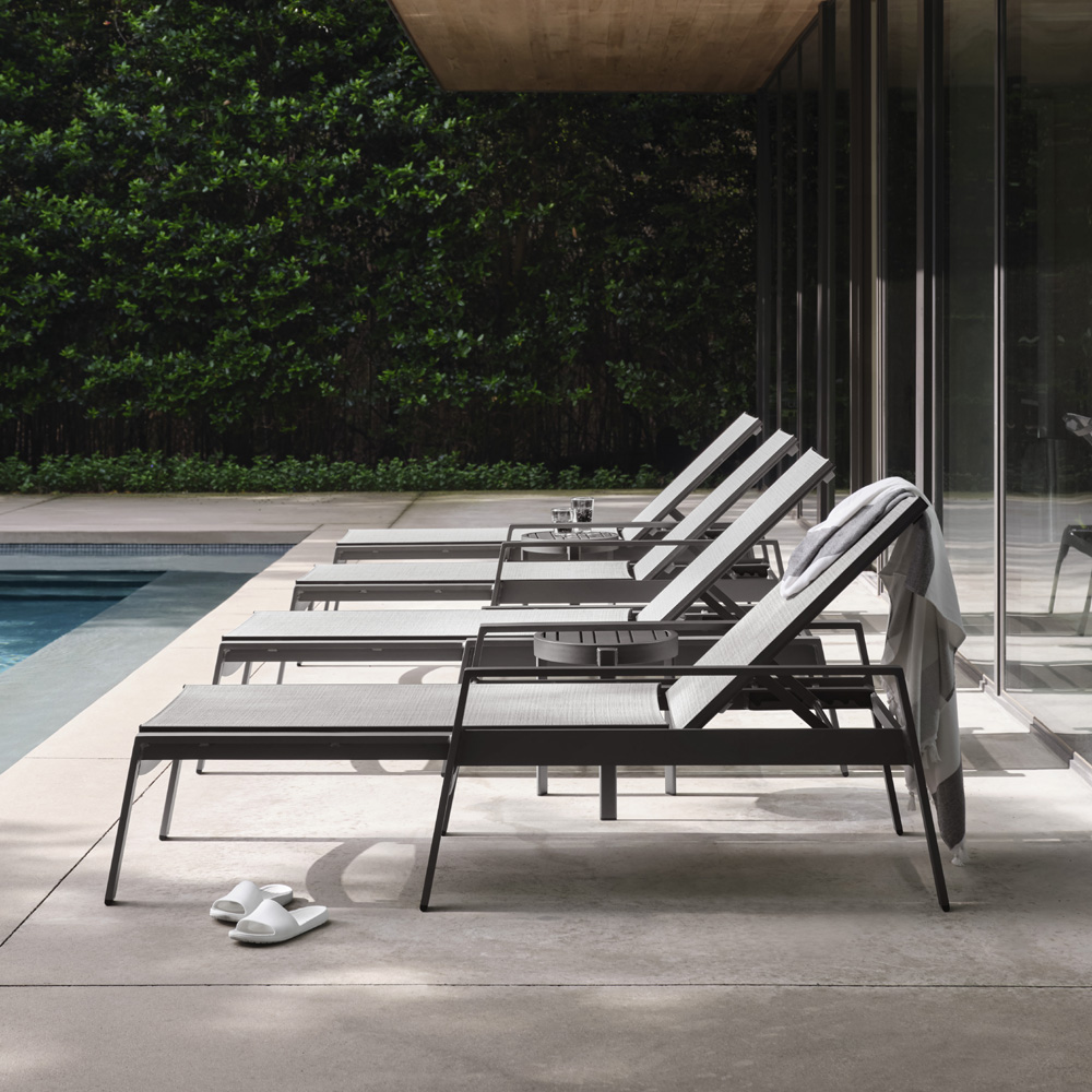 Woodard Hudson Sling Chasie Lounge Set - WD-HUDSON-SET1