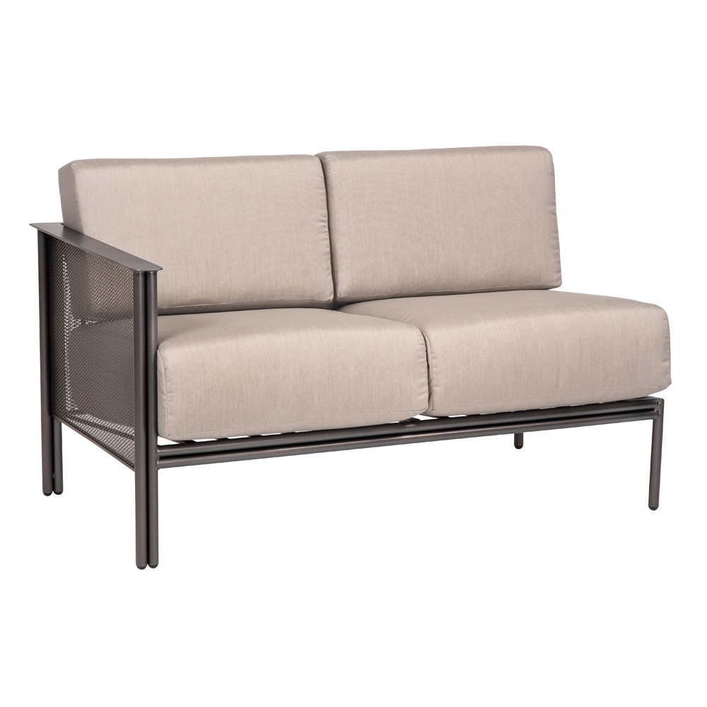 Woodard Jax Left Arm Facing Sectional Loveseat - 2J0095