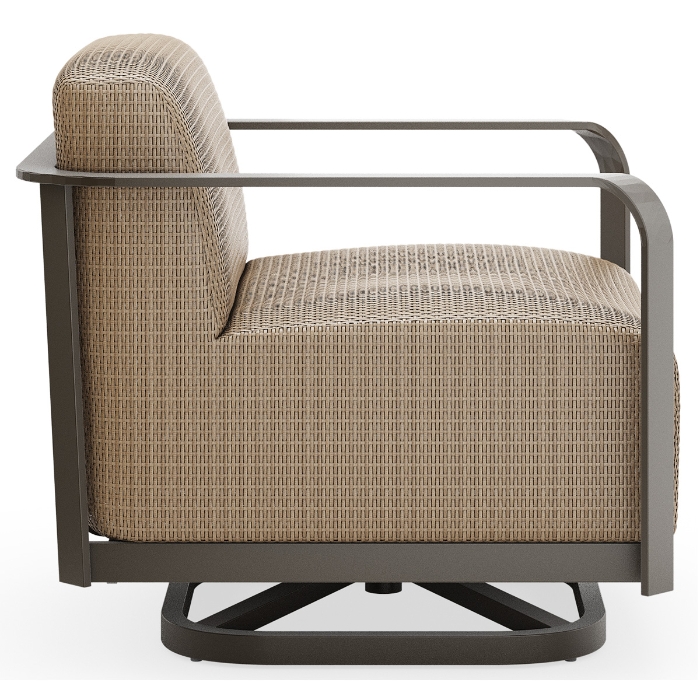 Woodard Juno Swivel Lounge Chairs side