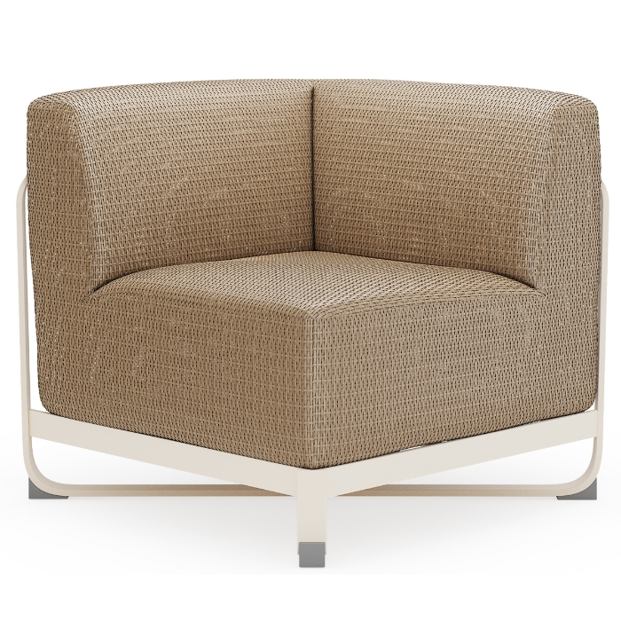 Juno Corner Sectional Chair oyster