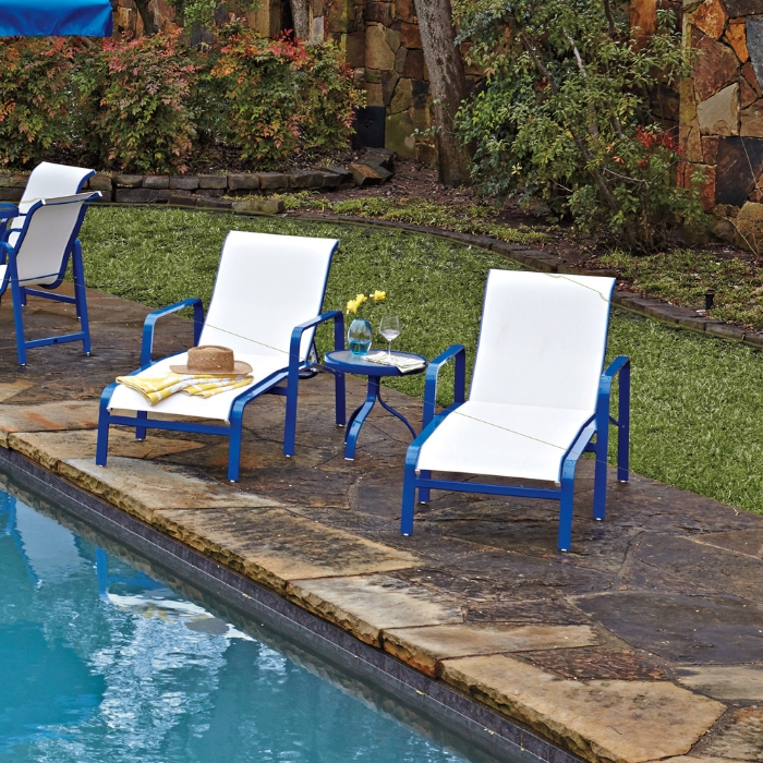Landings Sling Stackable Adjustable Chaise Lounge - 6G0470