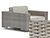 Dove Gray Wicker