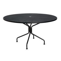 Woodard 54 inch round Premium Mesh Top RTA Umbrella Table - 190227