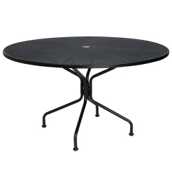 Woodard 48 inch round Premium Mesh Top RTA Umbrella Table - 190228