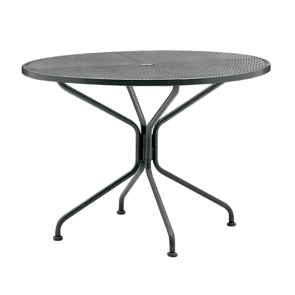 Woodard Mesh Top Umbrella Table - Thumbnail 4