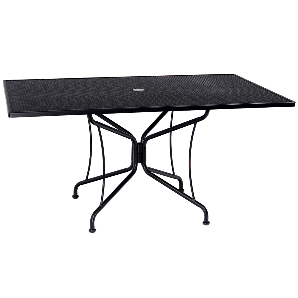 Woodard 42 Inch x 60 Inch Rectangular Premium Mesh Top Table  - 880317