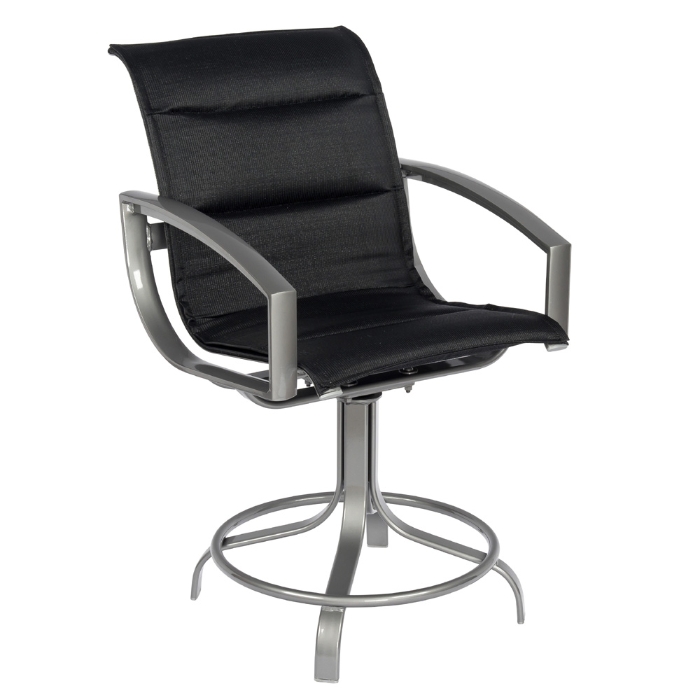 Woodard Metropolis Padded Sling Counter Stool - 320569