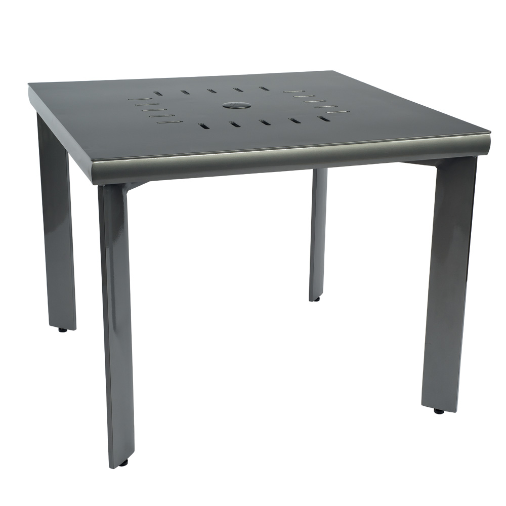 Woodard Metropolis Square 36 Inch Umbrella Table  - 32BT36