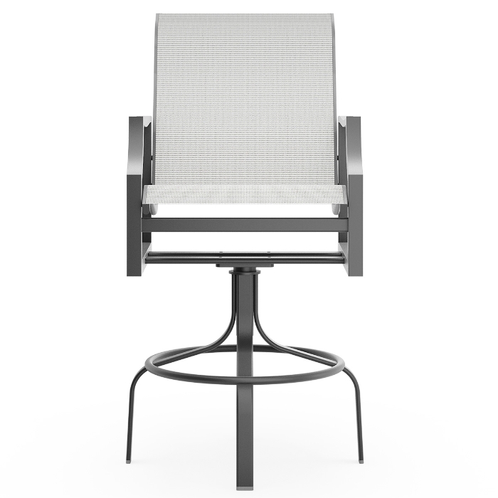 Nico Sling Swivel Bar Stool front