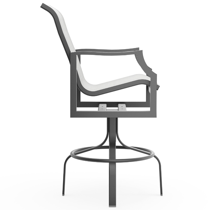 Nico Sling Swivel Bar Stool side