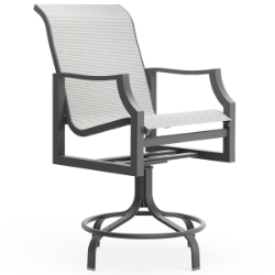 Woodard Nico Sling Swivel Counter Stool - 1S0469