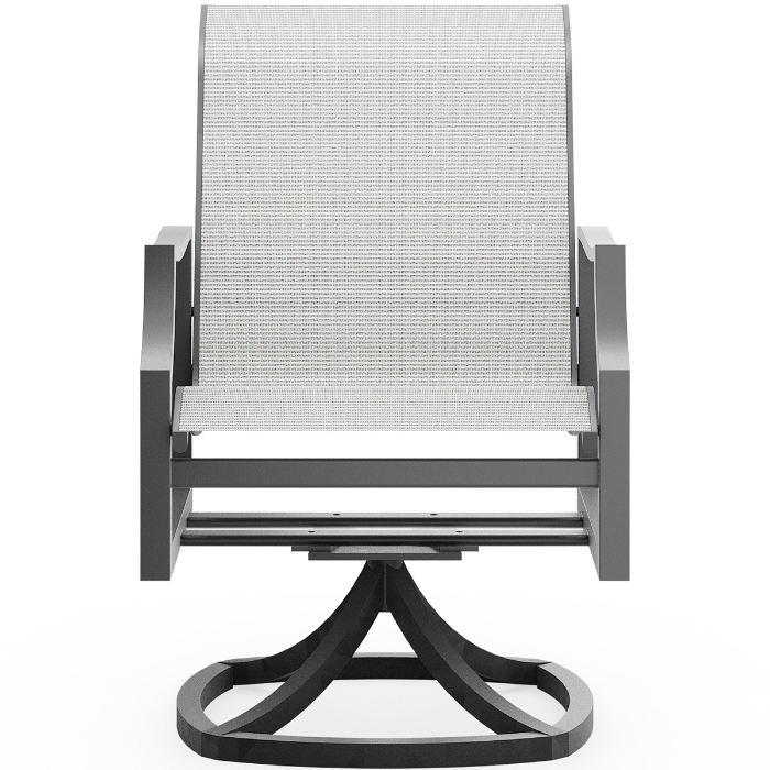 Nico Sling Swivel Dining Chair front