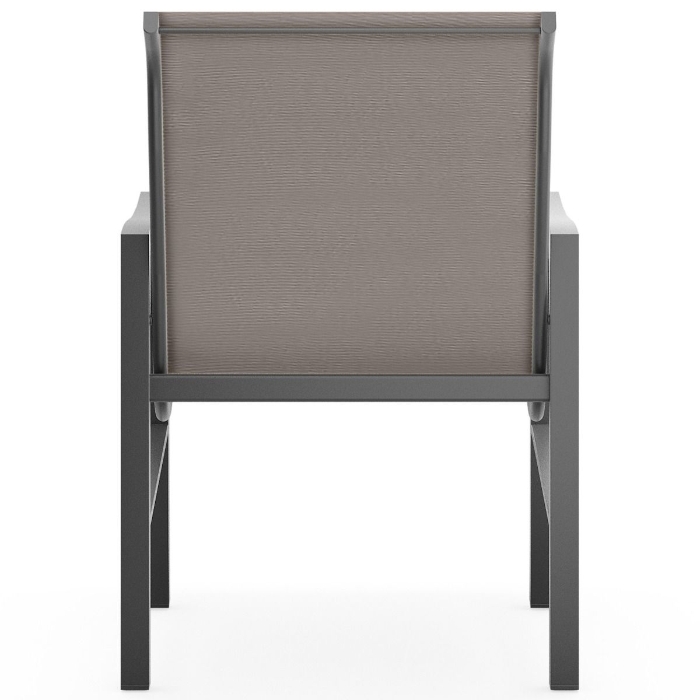 Nico Padded Sling Dining Arm Chair back