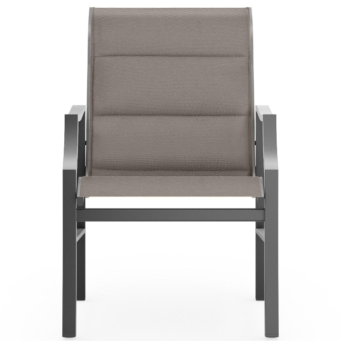 Nico Padded Sling Dining Arm Chair front