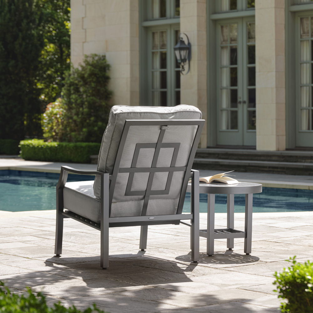 Woodard Nico Lounge Chair and Side Table Set - WD-NICO-SET2