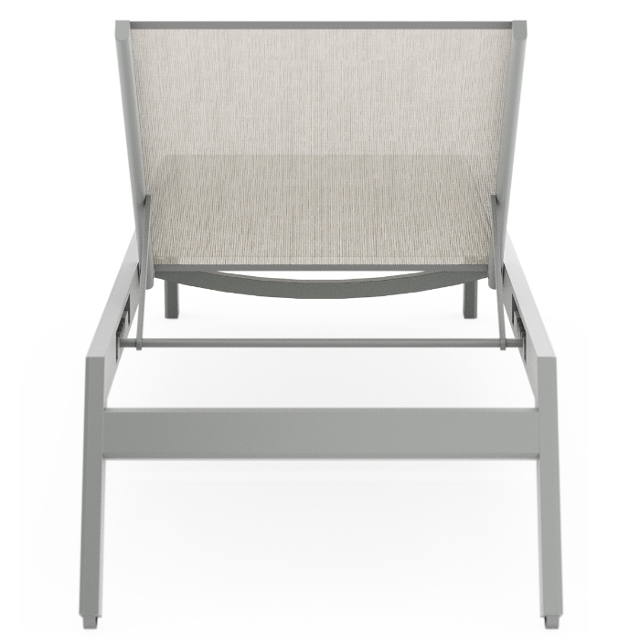 Palm Coast Sling Chaise Lounge 2.0 w/ Casters back