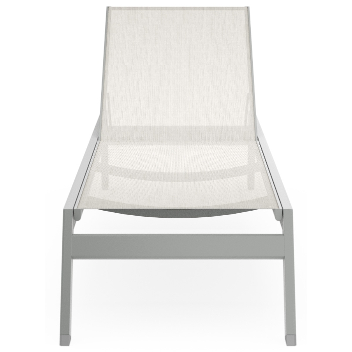 Palm Coast Sling Chaise Lounge 2.0 w/ Casters front