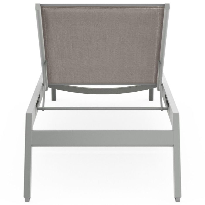 Palm Coast Padded Sling Chaise Lounge 2.0 w/ Casters back