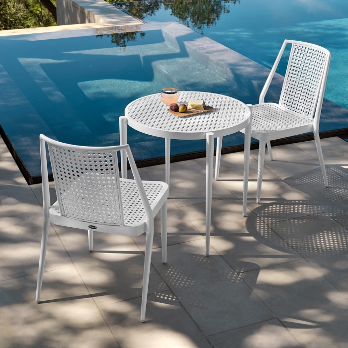 Parc 3 Piece Bistro Dining Set - WD-PARC-SET1