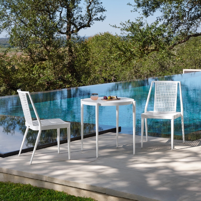 Woodard Parc 3 Piece Bistro Dining Set
