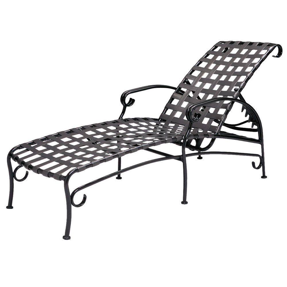 Woodard Ramsgate Strap Adjustable Chaise Lounge - 16M470