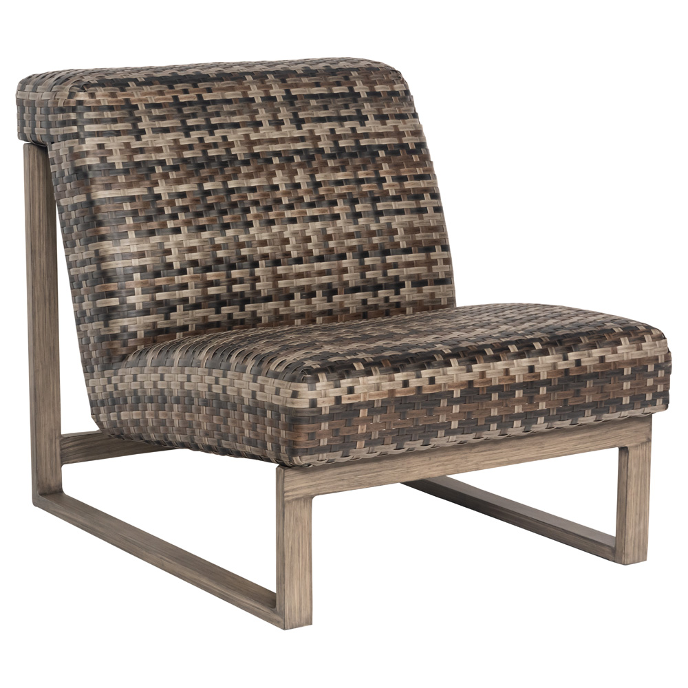 Woodard Reunion Armless Lounge Chair - S648001