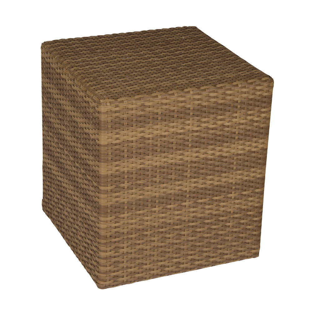Woodard Saddleback Wicker Bunching Table - S523221