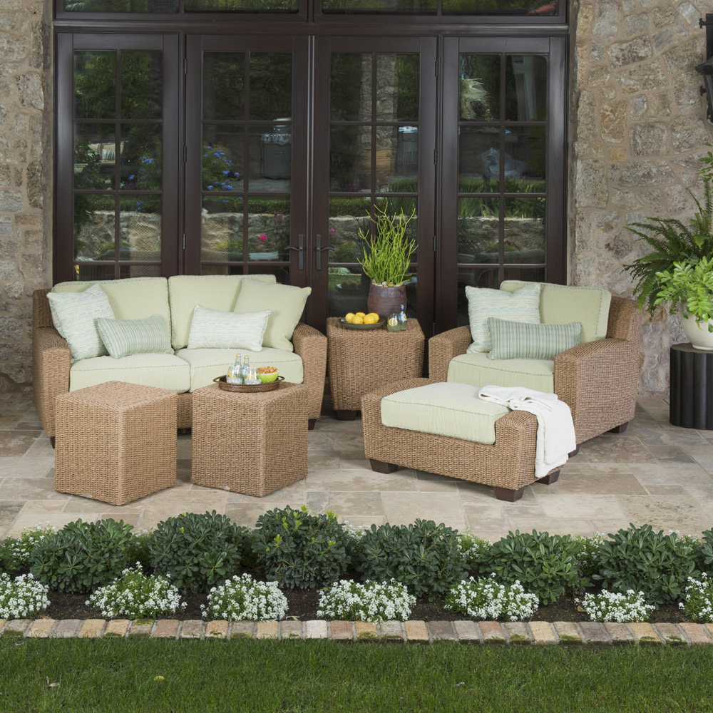 Wicker aluminum frame outdoor furniture