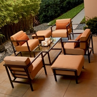 Woodard Salona Lounge Chair Set - WD-SALONA-SET2