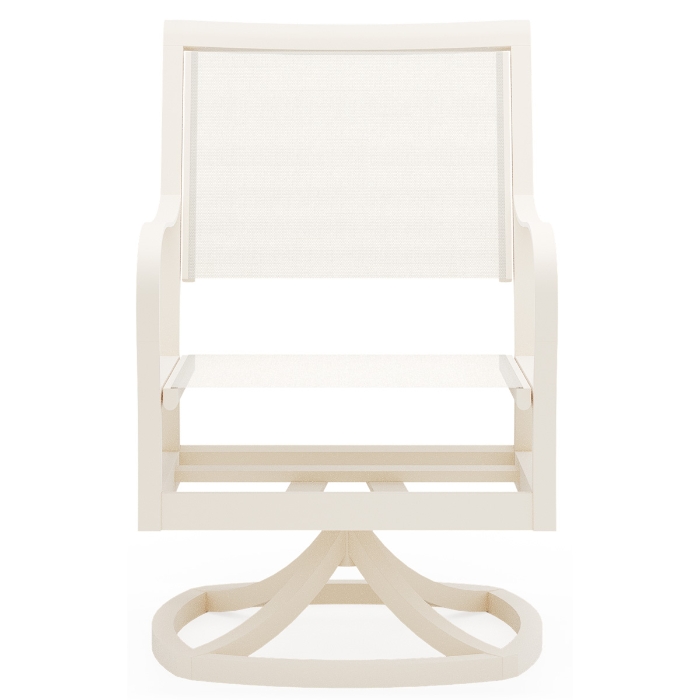 Scala Sling Dining Swivel Arm Chair front